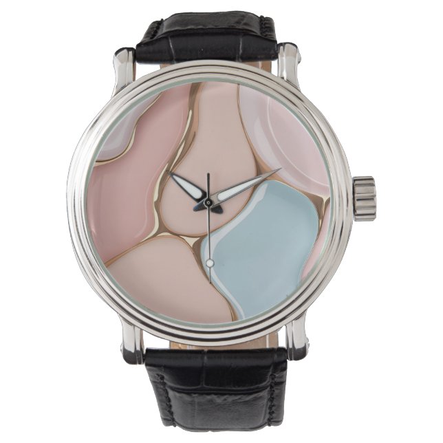 Relógio Classic watch in stylish abstract graphic (Frente)