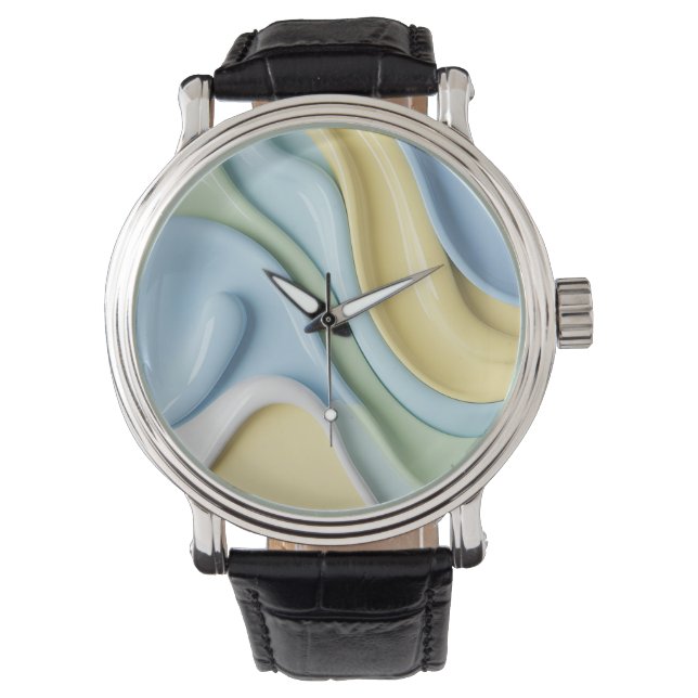 Relógio Classic watch in stylish abstract graphic (Frente)