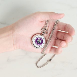 Relógio CLÁSSICA! Presente personalizado de 🕰️ Silver Nec