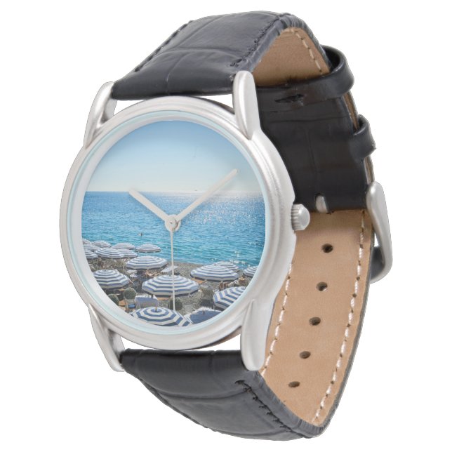 Relógio Coastline | Riviera francesa, Nice França (Angular)