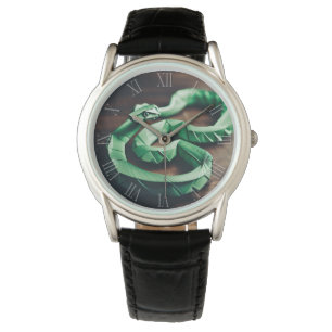 Relógio Cobra de Ano Novo Chinês Origami Zodiac Birthday M