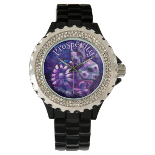Relógio Coelho Coelho Floral Caprichoso Personalizado