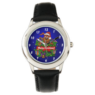 Relógio Coelho Natal