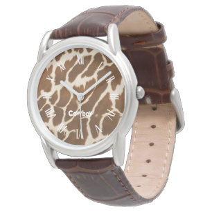 Relógio Coleção Popular Elegante De Vaca Faux Leather