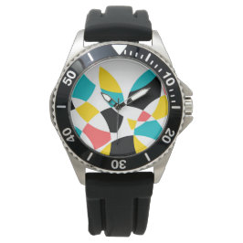 Relógio Colorida, moderna, moderna, legal, circular única