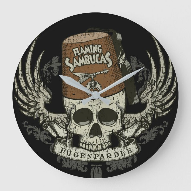 Relógio Com Distância Do Crânio Do Arrancador (Frente)