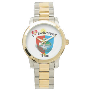 Relógio com rascunho de suíço Tessin Suíça