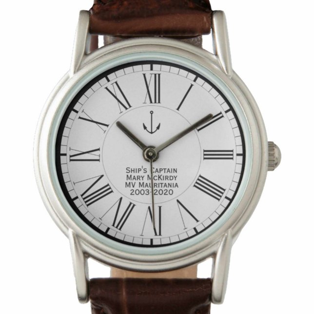 Relógio Comandante da tripulação do navio (Criador carregado)