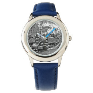 Relógio Comboio A Vintage Com Motor A Vapor