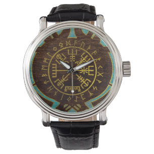 Relógio Compasso da navegação de Vegvisir - de Viking
