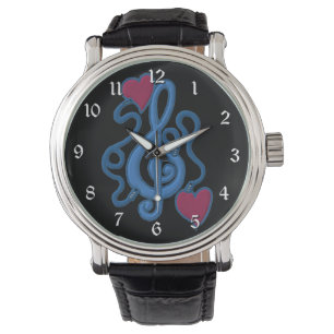 Relógio Conectado À Música Blue Note Wrist Watch 2