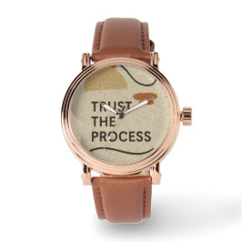 Relógio Confiar no Processo