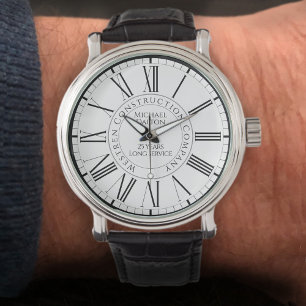 Relógio Construction Company Long Service Award Watch