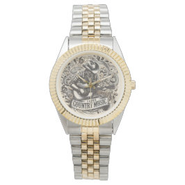 Relógio Contry music.