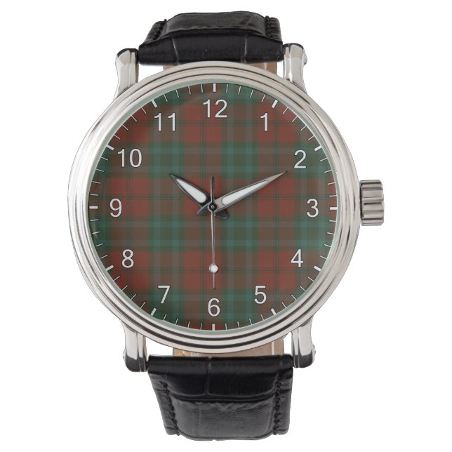 Relógio Cook Clan Tartan (Frente)