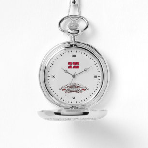 Relógio Copenhagen Prid Silver Pocket Watch