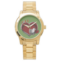 Coração Unisex Magic Dourada Bracelet de Tamanho S