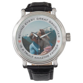 Relógio Corações de Fotografias Personalizadas do dia de o