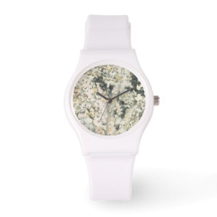 Relógio Coral de Aquarela Antiquada