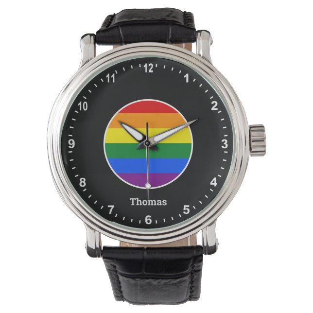 Relógio Corantes Elegantes do Rainbow Watch e do Rainbow P (Frente)