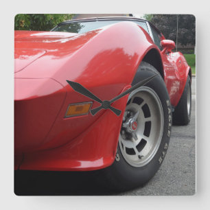 Relógio Corvette Quadrado