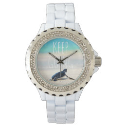 Relógio Cota Motivacional Continua A Ir À Praia da Tartaru