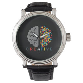 Relógio Creative Brain Colorful Thought Network