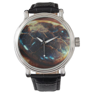 Relógio Cristais Geodais Labradorite Gemstones