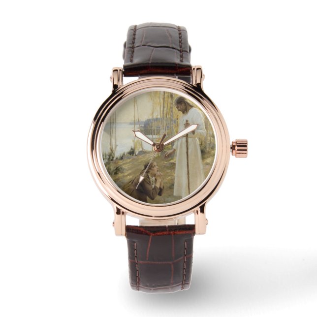 Relógio Cristo e Mary Magdalene na Finlândia (Frente)