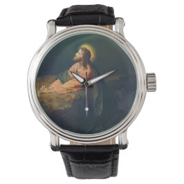 Relógio Cristo no Jardim do Getsêmani Pintura Cristã