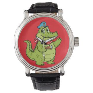 Relógio crocodile