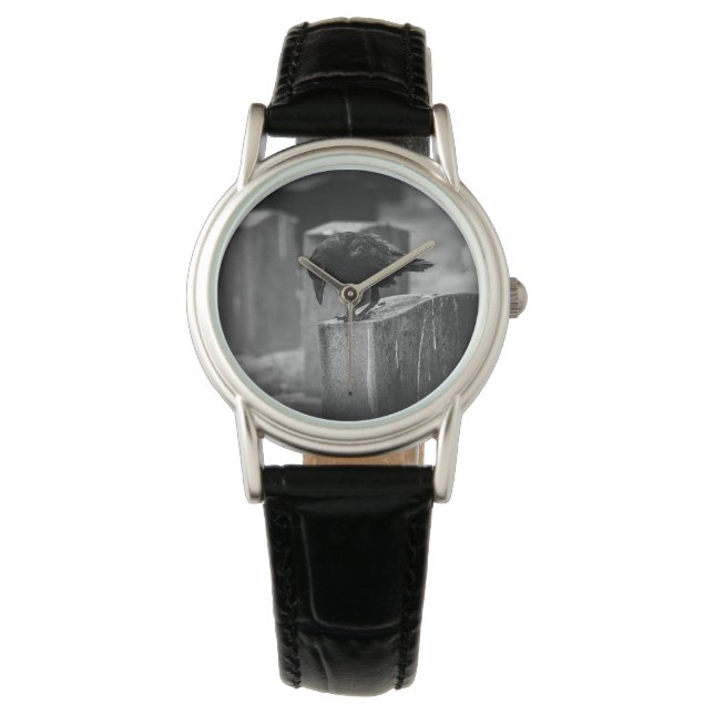 Relógio Crow do Cemitério de Queda (Frente)