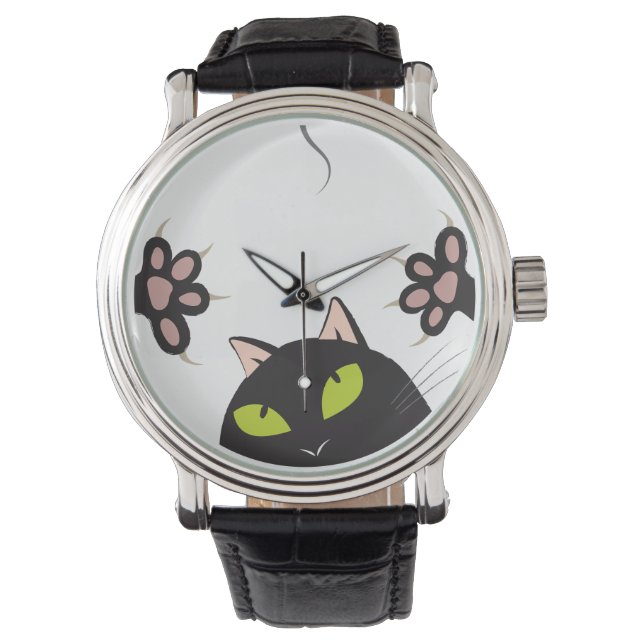 Relógio "Cuidado com as minhas garras" (Frente)