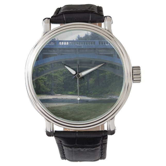 Relógio Cummins Creek no Parque Estadual de Netuno, OR (Frente)