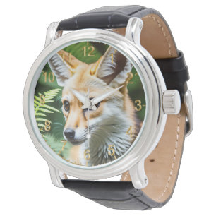 Relógio Cunning Fennec Fox,