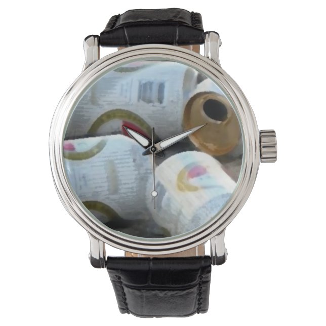 Relógio Custom retro beer (Frente)