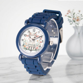 Relógio Cute Baby Lamb Rustic Farmhouse Animal Country Kid