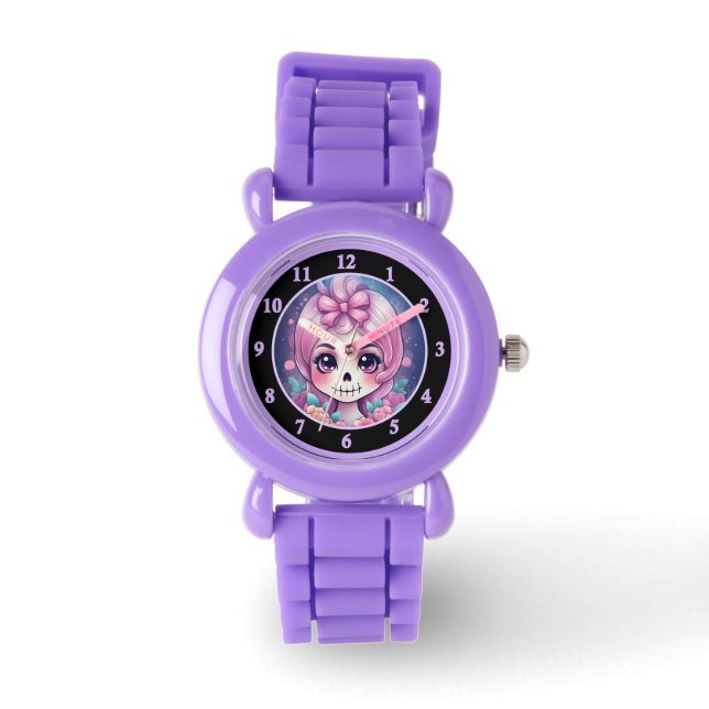 Relógio Cute Skull eWatch (Frente)
