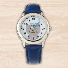 Relógio Cute smiling Cat for kids