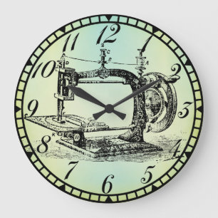 Relógio da câmara de costura da manivela v1