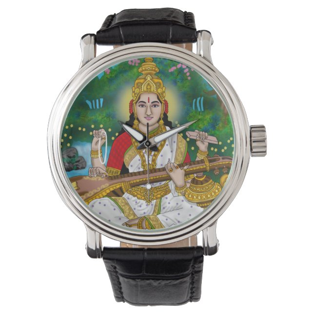 Relógio da Deusa Saraswati (Frente)