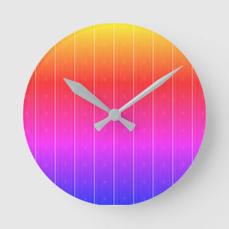 Relógio da Grade de Teal Escura