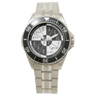 Relógio da Lei - Preto e Branco