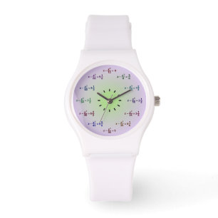 Relógio da matemática (horas e minutos)