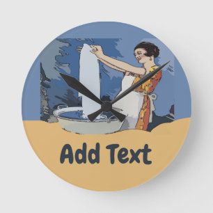 Relógio da Sala de Entrada, adicionar nome ou text