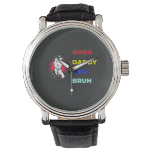 Relógio Dada Daddy Dad Bruh