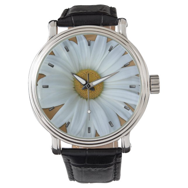 Relógio Daisy Watch Classic Wildflower Daisy Wrist Watch (Frente)