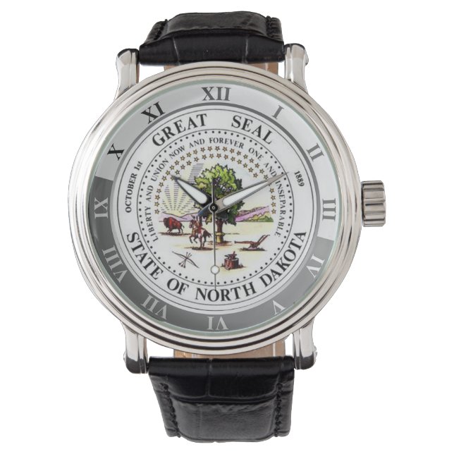 Relógio Dakota do Norte (Frente)