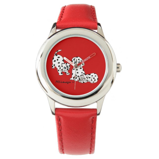 Relógio Dalmaciano Puppies Kid's Watch (Frente)