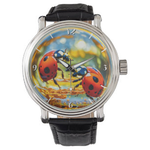 Relógio Damybugs numa gota d'água